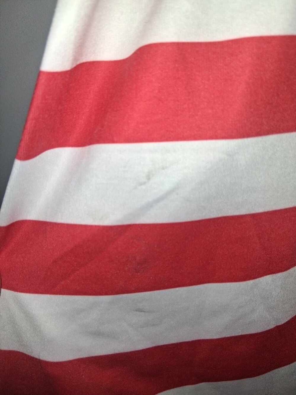Toddler Girls Patriotic Red White Blue Polka Dot & Stripe Sleeveless Dress | 4th - Picture 3 of 3